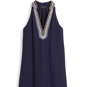 Chana Embroidered Dress, XS